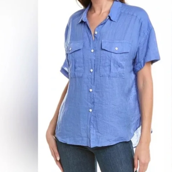 Alex Mill Tops - Alex Mill Utility Linen Shirt